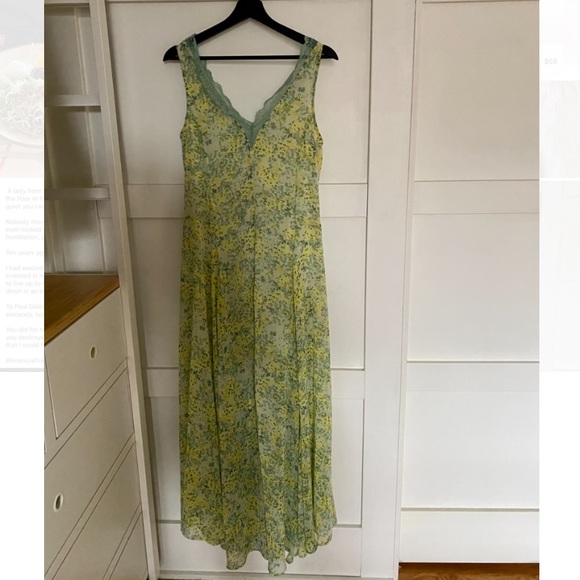 MANGO Rolf floral print maxi dress, size US 4/EUR S - Picture 2 of 2